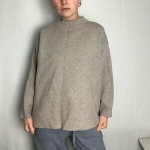 Cozy Women's Taupe Turtleneck Sweater